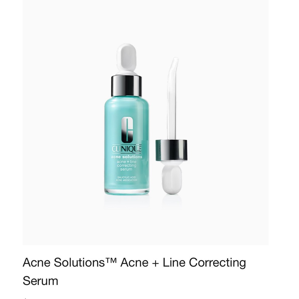 Clinique Acne Solutions- Acne + Line Correcting Serum NIB